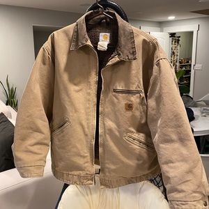 VINTAGE Cathartt Detroit jacket wool blanket liner